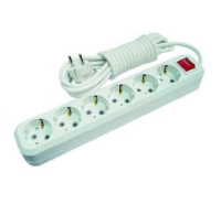 Удлинитель 6х5м с заземл. 16А IP20 с выкл. MGP234 Makel pe557963 фото