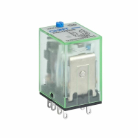 Реле промежуточное с кнопкой тестирования NJDC-17/4ZS 4 конт. 3А AC 220В 651158 CHINT pe705675 фото