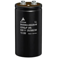 B43458A9338M000 Конденсатор алюминиевый электролитический с выводами под винт 3300мкФ 400В TDK-EPCOS pe1001612 фото