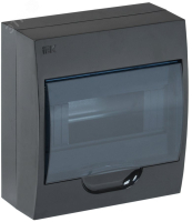 KREPTA 3 Корпус пластиковый ЩРН-П-8 IP41 черный MKP12-N-08-41-K02 IEK pe739724 фото