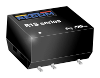 R1S-0505/H Преобразователь DC/DC на печатную плату вход 5В выход 5В 0.2A 1Вт медицинского применения 5-Pin SMD модуль туба RECOM pe426638 фото