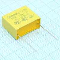 TS08H0A9105KBB0G0R Пленочный помехоподавляющий конденсатор X2, 1uF ±10%, 310VAC, радиальные выводы с шагом 22.5mm, (26 x 12 x 21.5mm) SUNTAN pe368526 фото