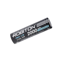Аккумулятор 18650 Li18650-2000NP Robiton pe371598 фото