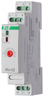 Реле времени RV-02 16А 1..120с 230В 1 перекл. IP20 задержка выключ. монтаж на DIN-рейке F&F EA02.001.008 Евроавтоматика pe820879 фото
