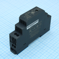 DDR-15G-3.3 DC-DC, 11.6Вт, вход 9…36 В DC, выход 3.3В/3.5А, изоляция 4000В DC, в кожухе на DIN-рейку, 17.5х90х54.5мм, -40...+85°С Mean Well pe371343 фото