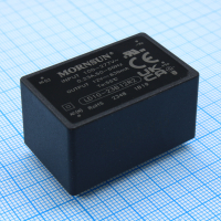 LD10-23B12R2 AC-DC, 10Вт, вход 85…305В AC 47…63 Гц, 100…430B DC, выход 12В/0.83А, изоляция 4000В AC, КПД 84%, в корпусе на плату 40х25.4х21мм, -40...+85°C MORNSUN pe541073 фото