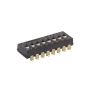 SDA08H1SBDR DIP переключатель 8 групп шаг 2.54мм, SMD монтаж, с выступающим движком C&K COMPONENTS pe414353 фото