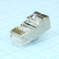 KLS12-RJ45B-8P8C-2 Modular Plugs 8P8C,Fu