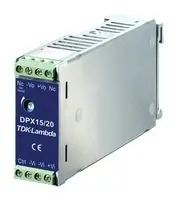 DPX15-24WS05 DC-DC, 15Вт, вход 9.5…36 В DC, выход 5В/3А, изоляция 1600В DC, в кожухе на DIN-рейку, 57.6х24.5х125мм, -40...+85°С TDK-Lambda pe326033 фото