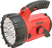 Фонарь светодиодный NPT-SP06-ACCU 23+18+4LED аккумуляторный прожектор пластик 18640 Navigator pe800658 фото