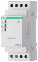 Реле контроля фаз CZF-B (3х400/230+N 8А 1перекл. IP20 монтаж на DIN-рейке) F&F EA04.001.002 Евроавтоматика pe820882 фото