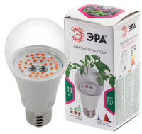 Фитолампа для растений светодиодная FITO-10W-RB-E27 красно-синего спектра 10 ВТ Е27 Б0050600 Эра pe761746 фото