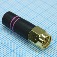 ANT-2.4-CW-RH-SMA Антенна штыревая 1/4-волновая диапазон 2.45ГГц полоса пропускания 80 MГц SMA 50 Ом LINX pe549523 фото