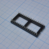 SCLM-32 DIP-панель цанговая под микросхему 32pin, шаг 2.54мм, ширина 15.24мм KLS pe157331 фото