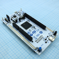NUCLEO-L552ZE-Q Плата разработки STM32 Nucleo-144 с микроконтроллером STM32L552ZE, SMPS, поддерживает подключение Arduino, ST Zio и morpho STM pe522643 фото