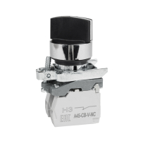 Переключатель OptiSignal D22 C4-S-33 3 положения с фикс металл 2НО XB4BD33  332172 КЭАЗ pe657300 фото
