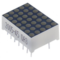 TA07-11GWA Матричный индикатор 18мм/5x7/зеленый/568нм/3-8мкд/ОА Kingbright pe5780 фото