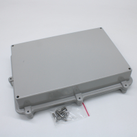 HQ033SLG Алюминиевый герметичный корпус светло-серого цвета с защитой IP67 262х182х55 мм GAINTA pe402836 фото