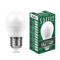 Лампа светодиодная LED 11вт Е27 дневной матовый шар 55141 Feron pe801940 фото