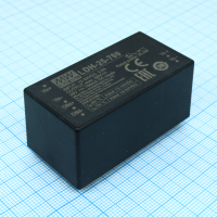 LDH-25-700 DC/DC LED понижающий, вход 9.5…32В, выход 12.5…36В/0.7А, КПД до 95.5%, вход DIMM 2 in 1, 52.4x27.2x24мм, DIP, -40…70°C, пластик Mean Well pe428180 фото