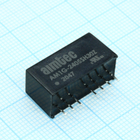 AM1G-2405SH30Z DC/DC, 1Вт, вход 18…36В, выход 5В/0.2А, изоляция 3000В DC, КПД 72%, максимальная емкостная нагрузка не более 3300мкФ, вход On/Off, SIP8, 21.85x9.2x11.1мм, -40…85°C, пластик AIMTEC pe140437 фото
