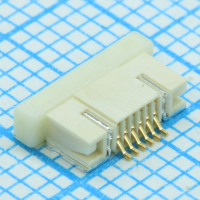 1734592-6 Соединитель FPC 6 контактов шаг 0.5мм угловой SMD лента на катушке TE Connectivity pe551573 фото