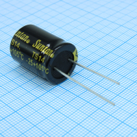 TS14012W330MSB0C0R Конденсатор радиальный миниатюрный 33мкФ ±20% 450В 16*32 105° SUNTAN pe763029 фото