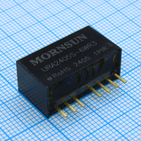 URA2405S-6WR3 DC/DC, 6Вт, вход 9…36В, выход 5В/0.6А, изоляция 1000В DC, SIP8 MORNSUN pe592790 фото