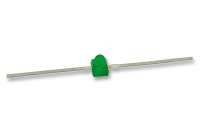 HLMP-6500-F0010 Светодиод 1,8мм с держателем/зеленый/569нм/1-7мкд/90° Broadcom pe201623 фото