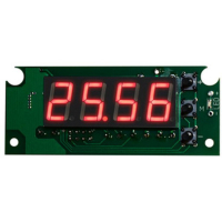 STH0024UR-v3 Цифровой встраиваемый термостат с выносным датчиком, красный Smartmodule pe314775 фото