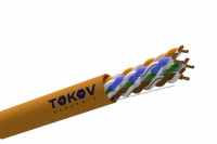 Кабель витая пара U/UTP 4х2х24AWG(0.48мм) кат.5E LSZH Fluke tested (м) TOKOV ELECTRIC TKE-C10-U/UTP-42-5E-305-LSZH TOKOV ELECTRIC pe1067416 фото