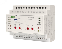 Устройство управления резервным питанием AVR-01-K (2 ввода; 1 нагрузка 35мм 3х400В+N 2х16А 2P IP20 монтаж на DIN-рейке) F&F EA04.006.001 Евроавтоматика pe820888 фото