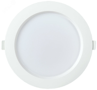 Светильник LED ДВО 1703 белый круг 18Вт 4000K IP40 LDVO0-1703-18-4000-K01 IEK pe729753 фото