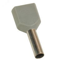 Наконечник штыревой втулочный под два провода НШвИ2 OptiKit T-Shv2-PVC- 2,5-10(100шт) КЭАЗ pe823705 фото