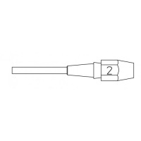 XDSL 2 desolder tip 3.0x5.3 L=10.5mm Weller pe826265 фото