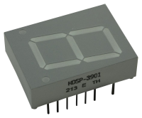HDSP-3901 Индикатор светодиодный красный 7-сегментный, HDSP-3901 20мм Broadcom pe200603 фото