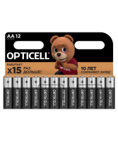 Элемент питания алкалиновый AA/LR6 (блист. 12шт) Basic 5051010 Opticell pe680091 фото