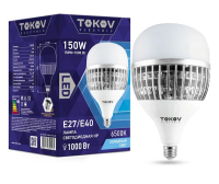 Лампа светодиодная 150Вт HP 6500К E40/E27 176-264В TKE-HP-E40/E27-150-6.5K TOKOV ELECTRIC pe575643 фото