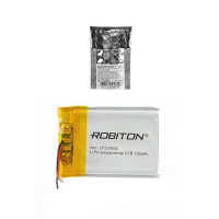 LP232635 Аккумулятор литий-полимерный (Li-Pol) 2.3*26*35мм, с защитой Robiton pe338844 фото