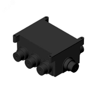 Коробка распределительная СП 118х76х58мм IP44 в бетон КР1301 HEGEL pe556956 фото