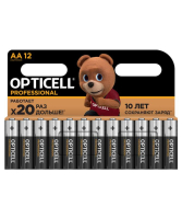 Элемент питания алкалиновый AA/LR6 (блист. 12шт) Professional 5052005 Opticell pe680093 фото