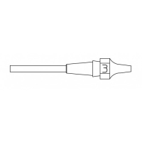 XDSL 3 desoldering tip 1.0X2.3 L=10.5mm Weller pe1077149 фото