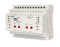 Устройство управления резервным питанием AVR-01-K (2 ввода; 1 нагрузка 35мм 3х400В+N 2х16А 2P IP20 монтаж на DIN-рейке) F&F EA04.006.001 Евроавтоматика F&F pe662686 фото