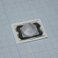 CA11253_STRADA-C2 Линза  с клеевой основой для светодиода LG Innotek серии  LEMWA33X (Osram Oslon / Cree  XP-G), эфф=90%,  128°, 19,6x15,6mm   H:5,9mm LEDIL pe141982 фото
