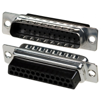 167294-1 Корпус разъема D Sub, Серия AMPLIMITE HDP-20, D Sub, DC, Штекер, 25 вывод(-ов) TE Connectivity pe320670 фото