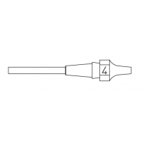 XDS 4 desoldering tip 1.2x2.5   L 10.5mm Weller pe855199 фото