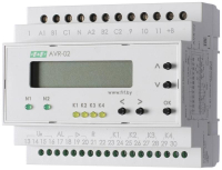 Устройство управления резервным питанием AVR-02 (3х400В+N; 5 перекл. х8А; IP20) F&F EA04.006.004 Евроавтоматика F&F pe662687 фото