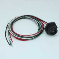 847290015 Кабель интерфейсный USB 1.1м обжим 20AWG 4 контакта USB тип A к 4 контактам USB тип A пакет-россыпь Molex pe549279 фото