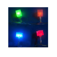 Гирлянда светодиодная -Кубики- ULD-S0700-050/DTA MULTI IP20 CUBES-1 с контроллером 50LED (дл.7м) Uniel 7932 Uniel pe819615 фото
