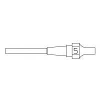 XDS 5 desoldering tip 1.8x3.3 L 10.5mm Weller pe855200 фото